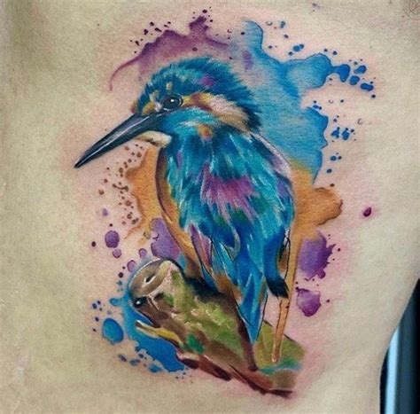 kingfish tattoo|35+ Amazing Kingfisher Tattoos with Meanings .